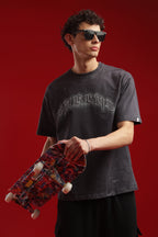 HYPE-DRIVEN STYLE ACID WASH TEE